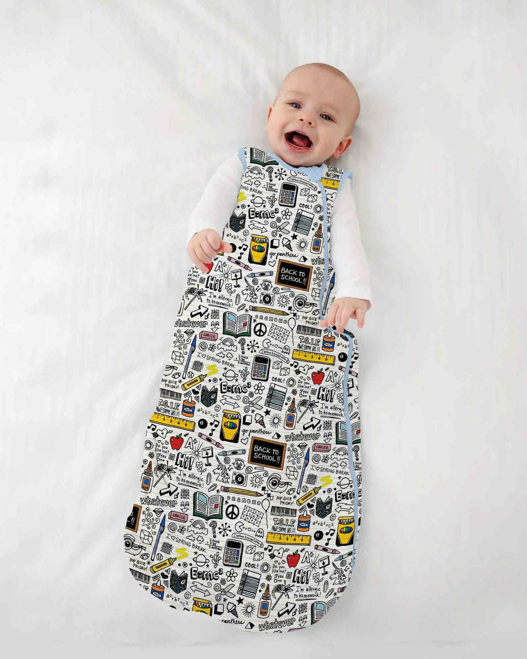 School Days Doodles Bamboo Sleep Bag