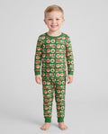 Merry Christmas Cookies Bamboo Two Piece Long Sleeve Pajama Set