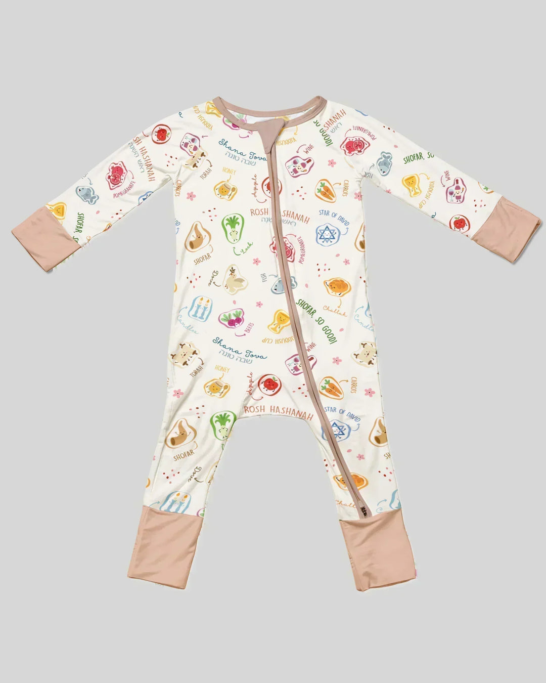 Happy Rosh Hashanah Bamboo Convertible Zippy