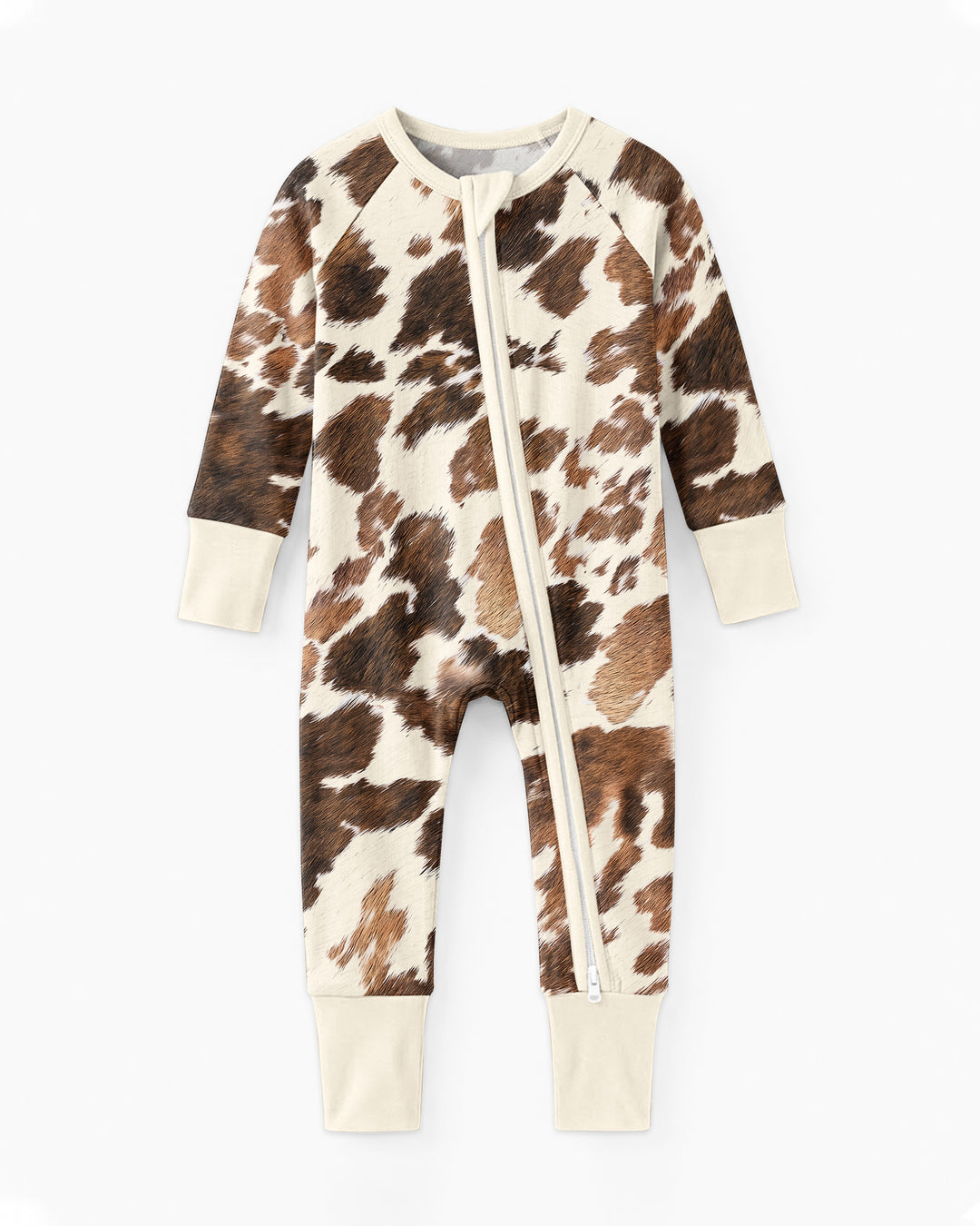 Trendy Cowhide Bamboo Convertible Zippy