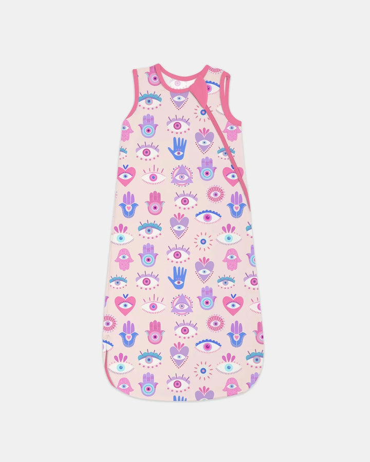 Hamsa Heart Guardians Family Matching Bamboo Sleep Bag