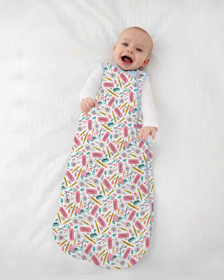 Pink Power School Supplies Bamboo Sleep Bag