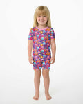 Template Bamboo Two Piece Short Sleeve Shorts Pyjamas Set