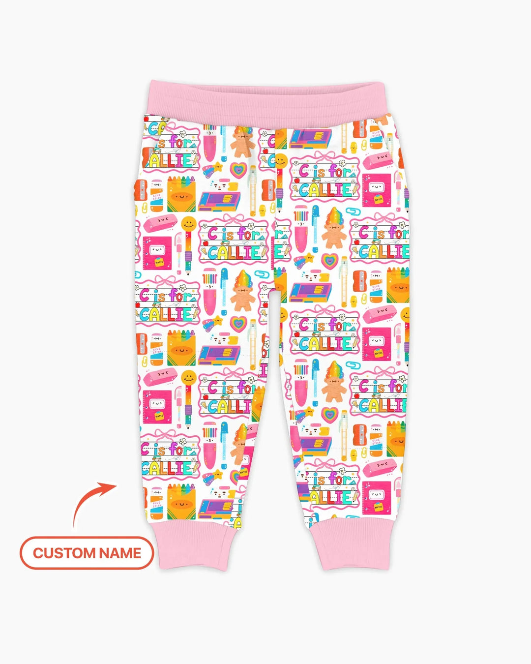 Custom Name Classroom Cuties Bamboo Jogger