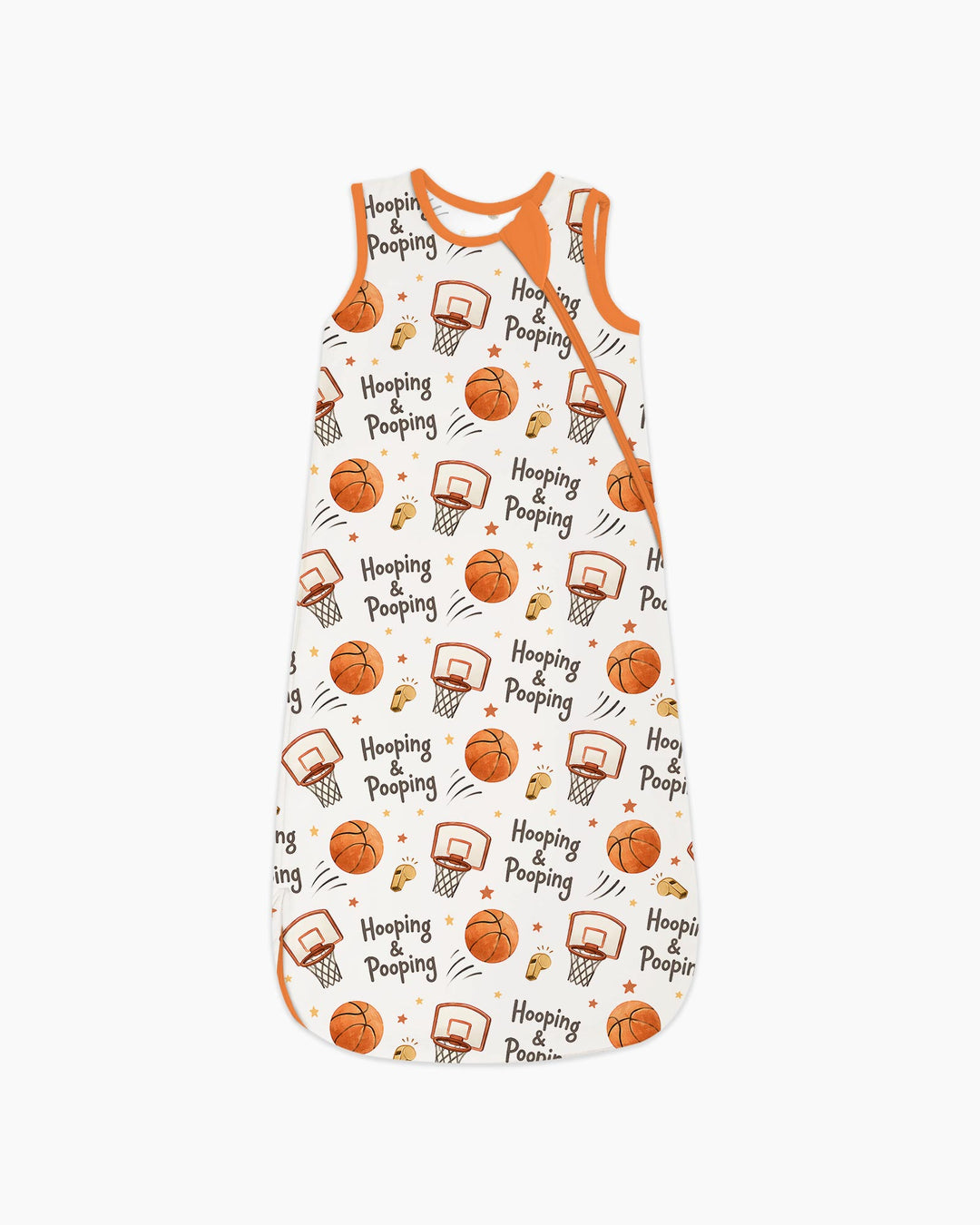 Funny Basketball Hooping & Pooping Bamboo Sleep Bag