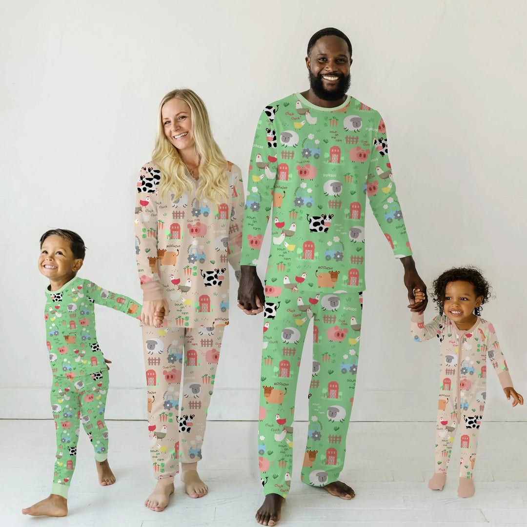 Farm Yard Bamboo Women Pajama Set