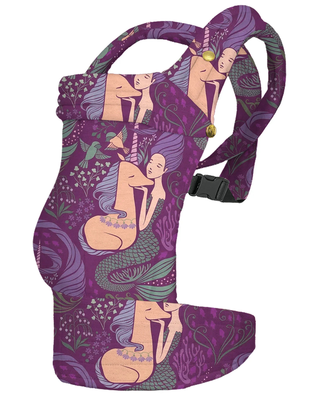 Whimsical Mermaid Garden Dream Baby Carrier