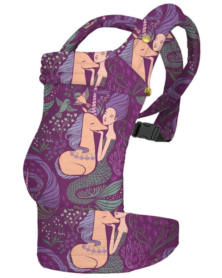 Whimsical Mermaid Garden Dream Baby Carrier
