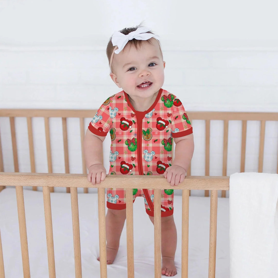 Magical Mouse Christmas Bamboo Shorty Zippy