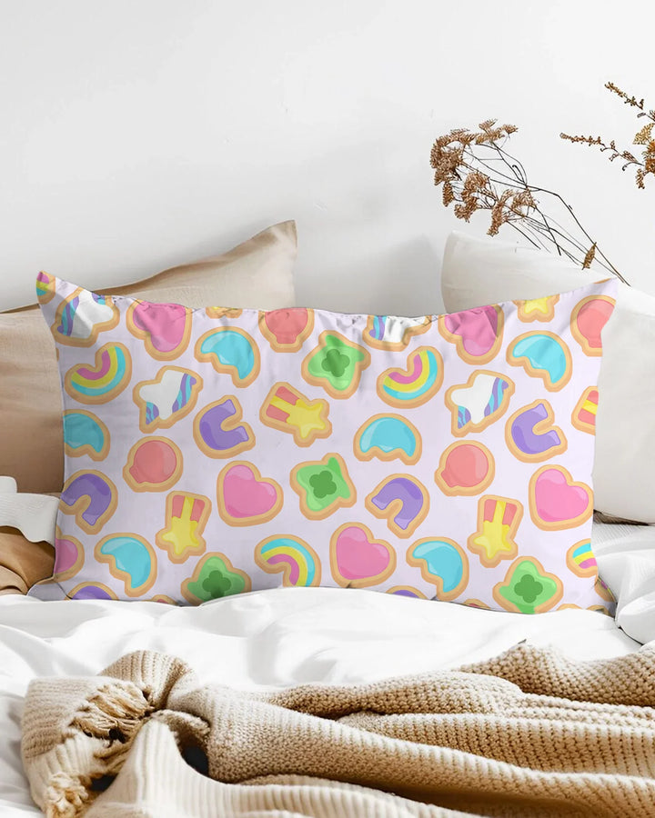 Lucky Marshmallow Cookies Bamboo Pillow Case