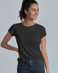Solid Color Bamboo Women T-Shirt