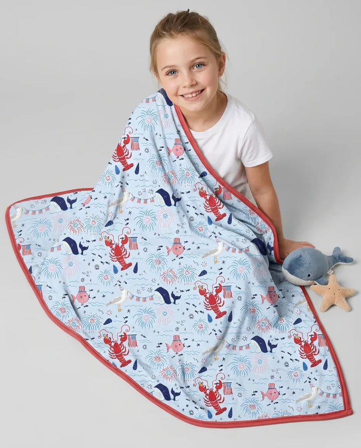 250 Summers Strong Matching Family Bamboo Blanket
