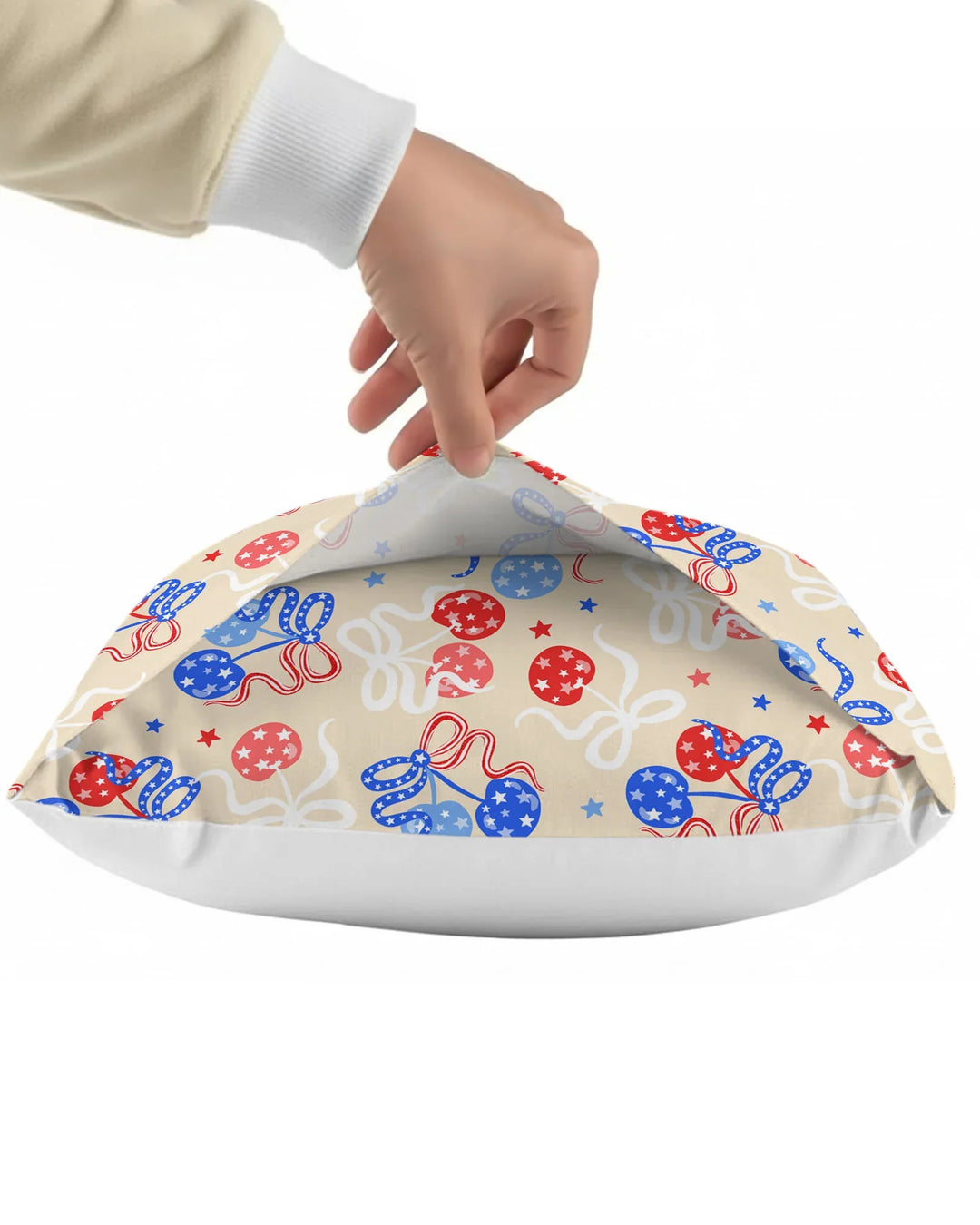 Cherry America 4th of July Bamboo Pillow Case