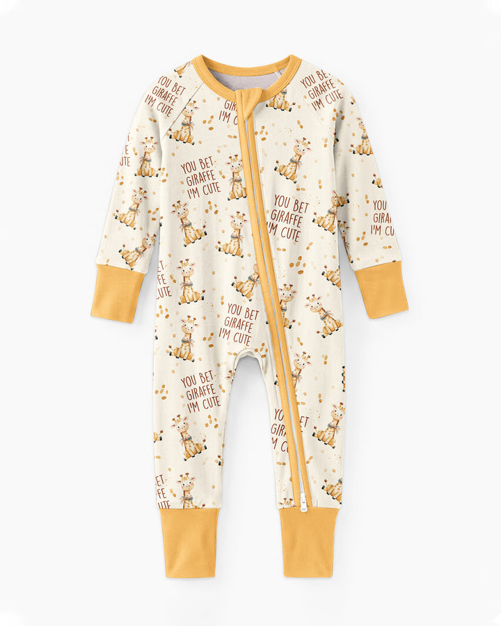 You Bet Giraffe I'm Cute Bamboo Convertible Zippy