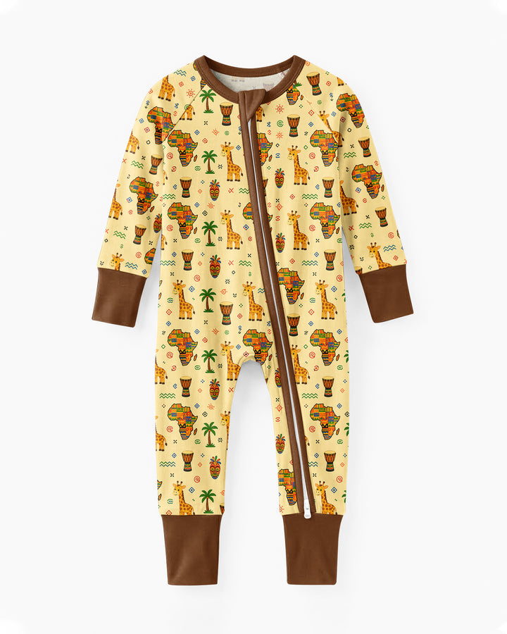 African Culture Bamboo Convertible Zippy