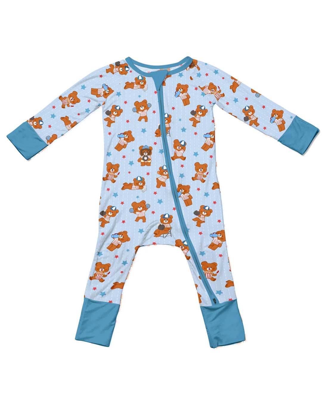 Born To Play Baseball Bamboo Convertible Zippy