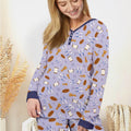 Shabbat Shalom Family Matching Custom Bamboo Women Pajama Set