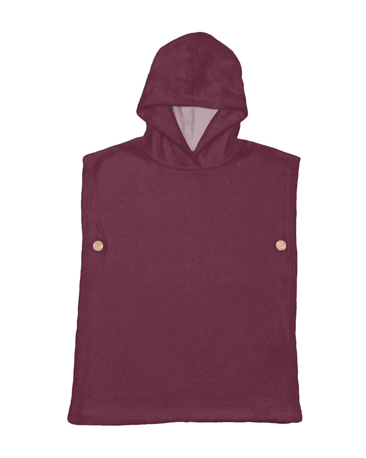 Solid Color Bamboo Swim Poncho