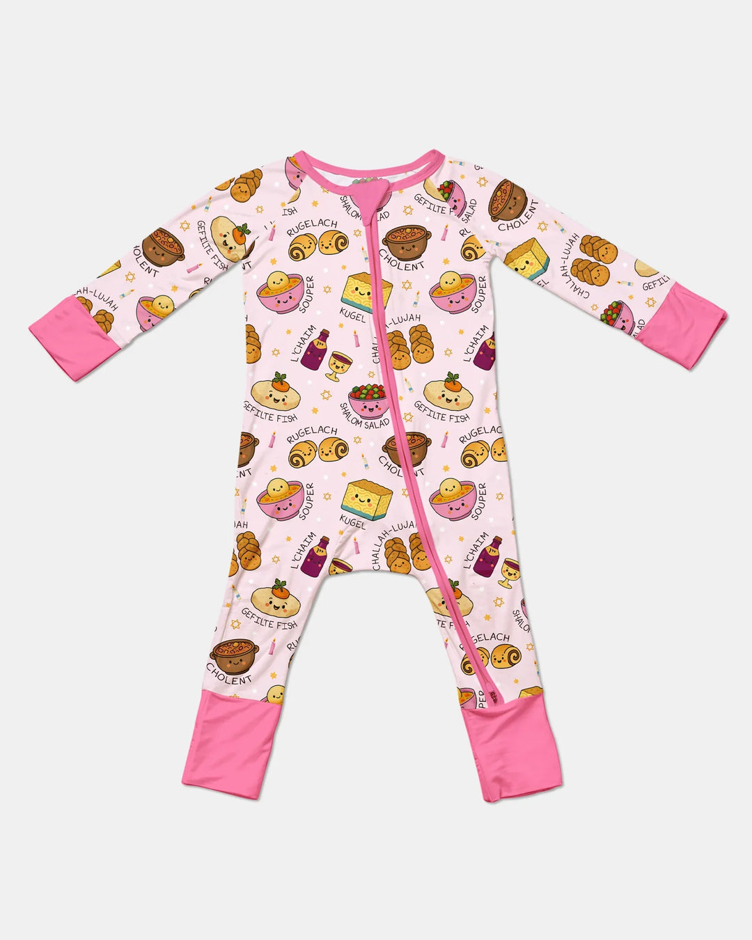 Shabbat Shalom Bamboo Convertible Zippy