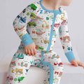 Transportation Alphabet Bamboo Convertible Zippy