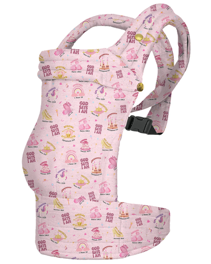 God Says I Am Princess Baby Carrier