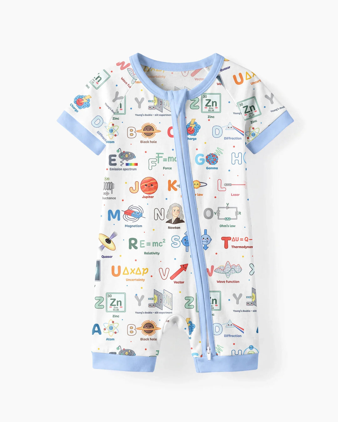 The Physics Alphabet Bamboo Shorty Zippy