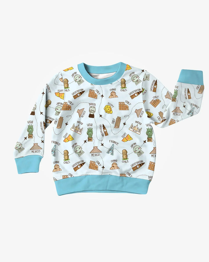 Kawaii World Tour Bamboo Crewneck Sweatshirt