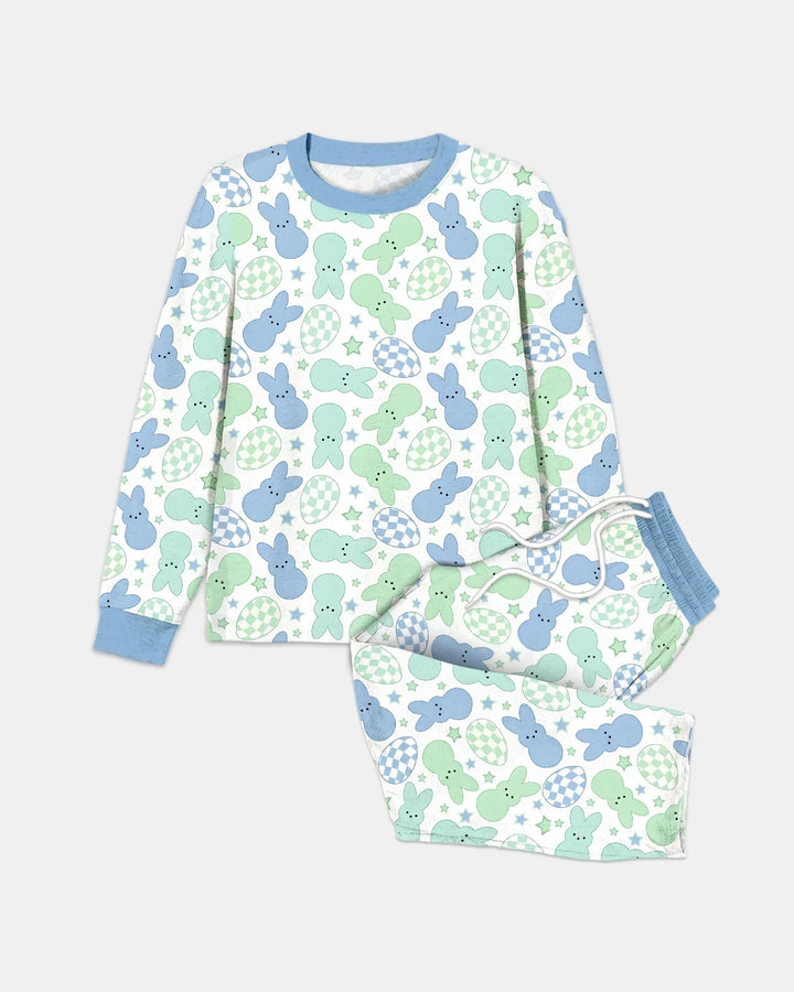 Easter Peep Bunnies Bamboo Men's Pajama Set