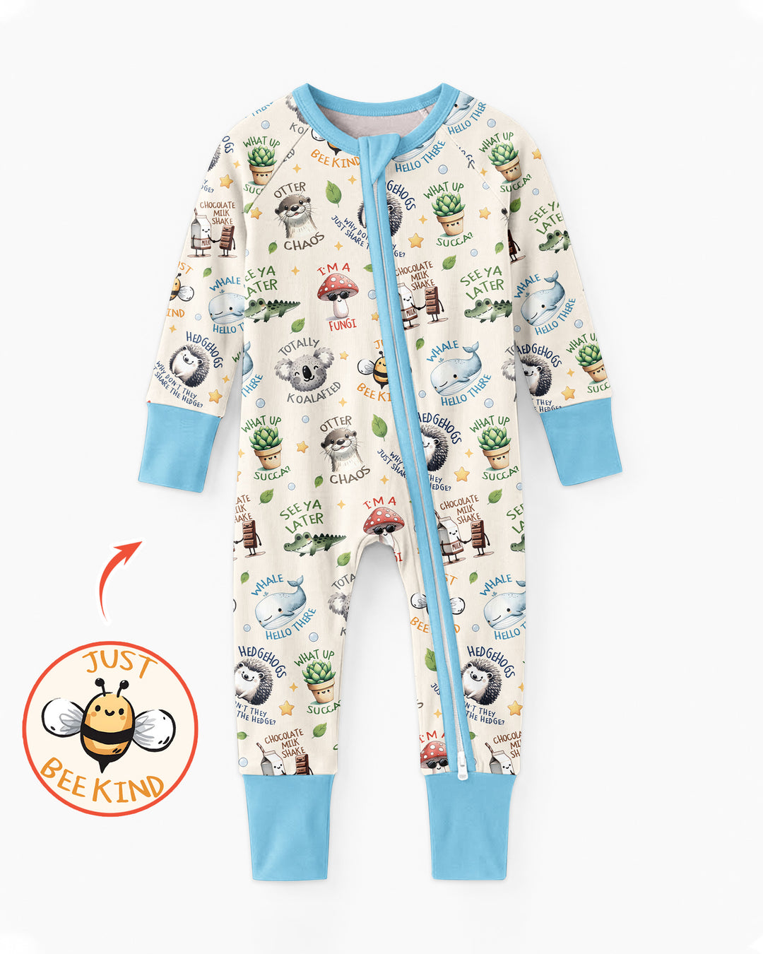Silly Little Puns Bamboo Convertible Zippy