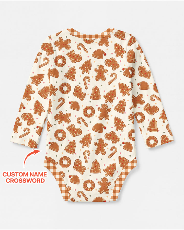 Custom Crossword Cookie Crew Bamboo Bodysuit