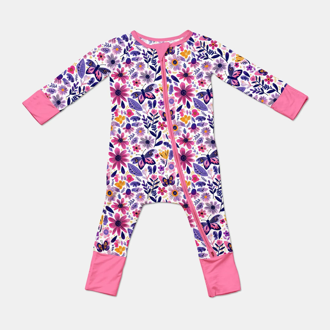 Moody Floral Bamboo Convertible Zippy