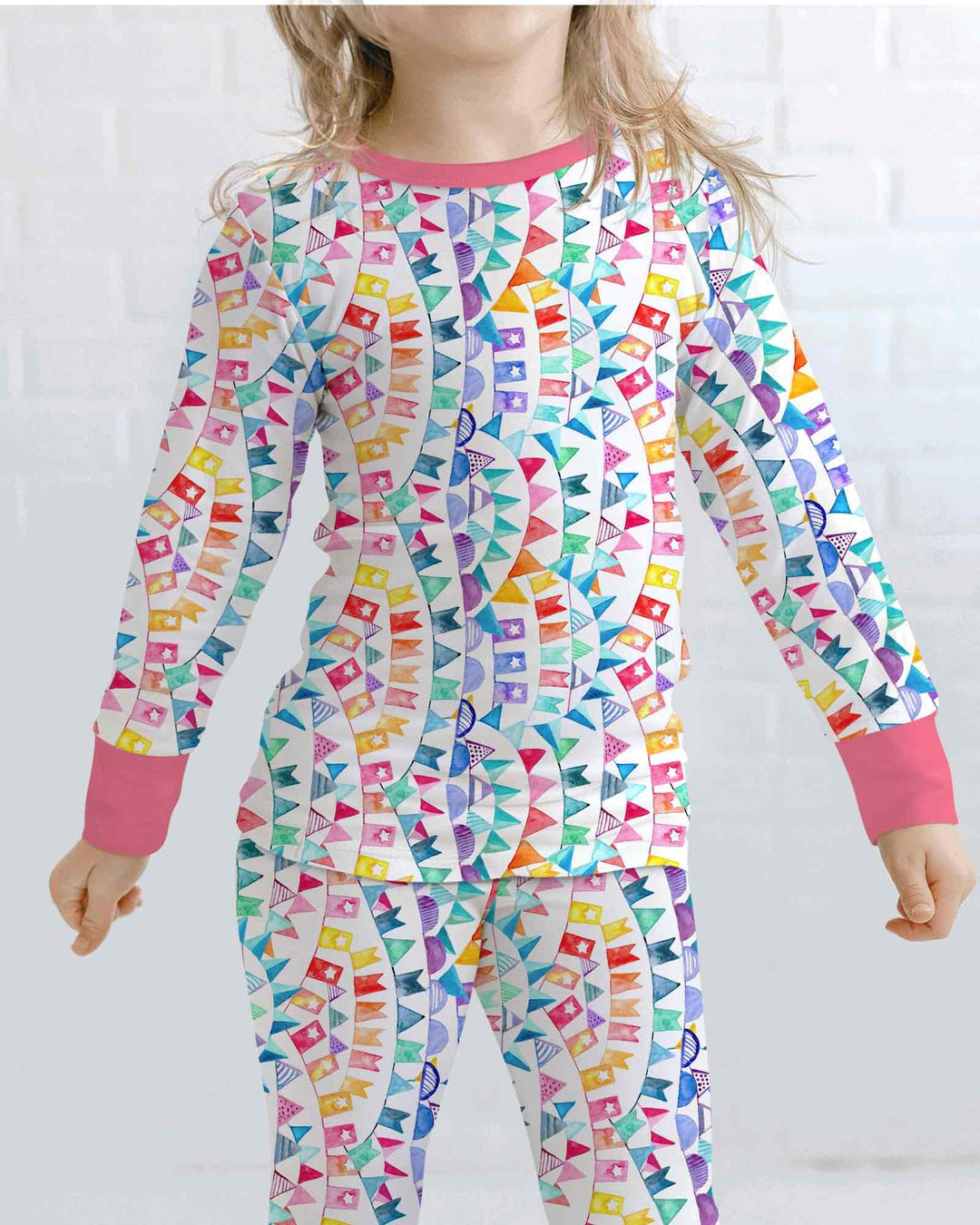 Celebrate Everyday Bamboo Two Piece Long Sleeve Pajama Set
