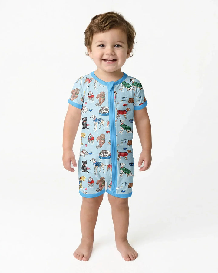 Best Bud Bark Family Matching Bamboo Shorty Zippy