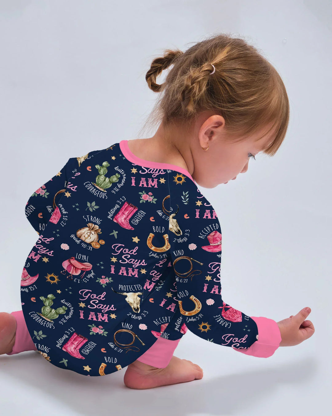 God Says I Am Western Faith Bamboo Convertible Zippy