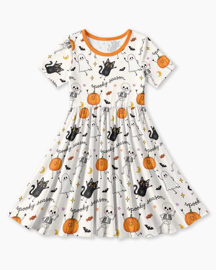 Hangin’ With My Boos Bamboo Twirl Dress