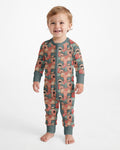 Cute Monster Crowd Bamboo Convertible Zippy