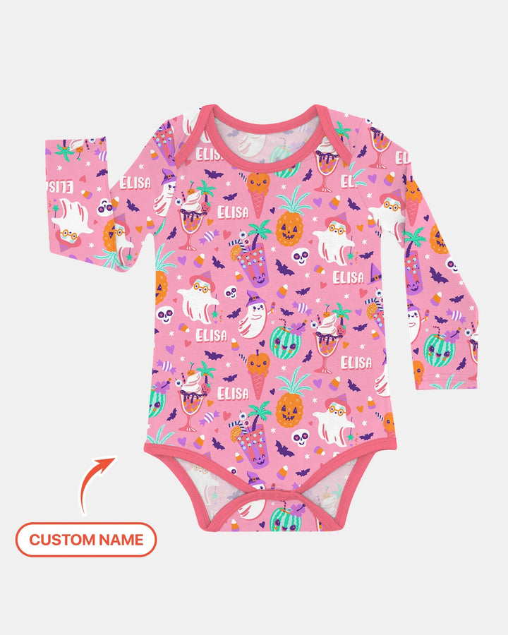 Summerween Doodles Bamboo Bodysuit