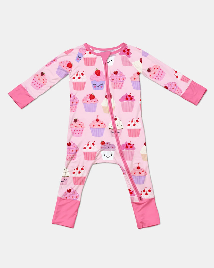 Valentine Emotional Cupcakes Bamboo Convertible Zippy