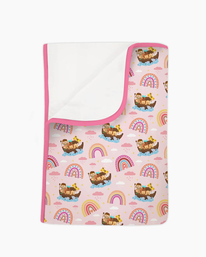 Noah’s Ark & God’s Rainbow Promise Blanket