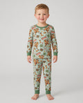 Can't Catch Me Bamboo Two Piece Long Sleeve Pajama Set