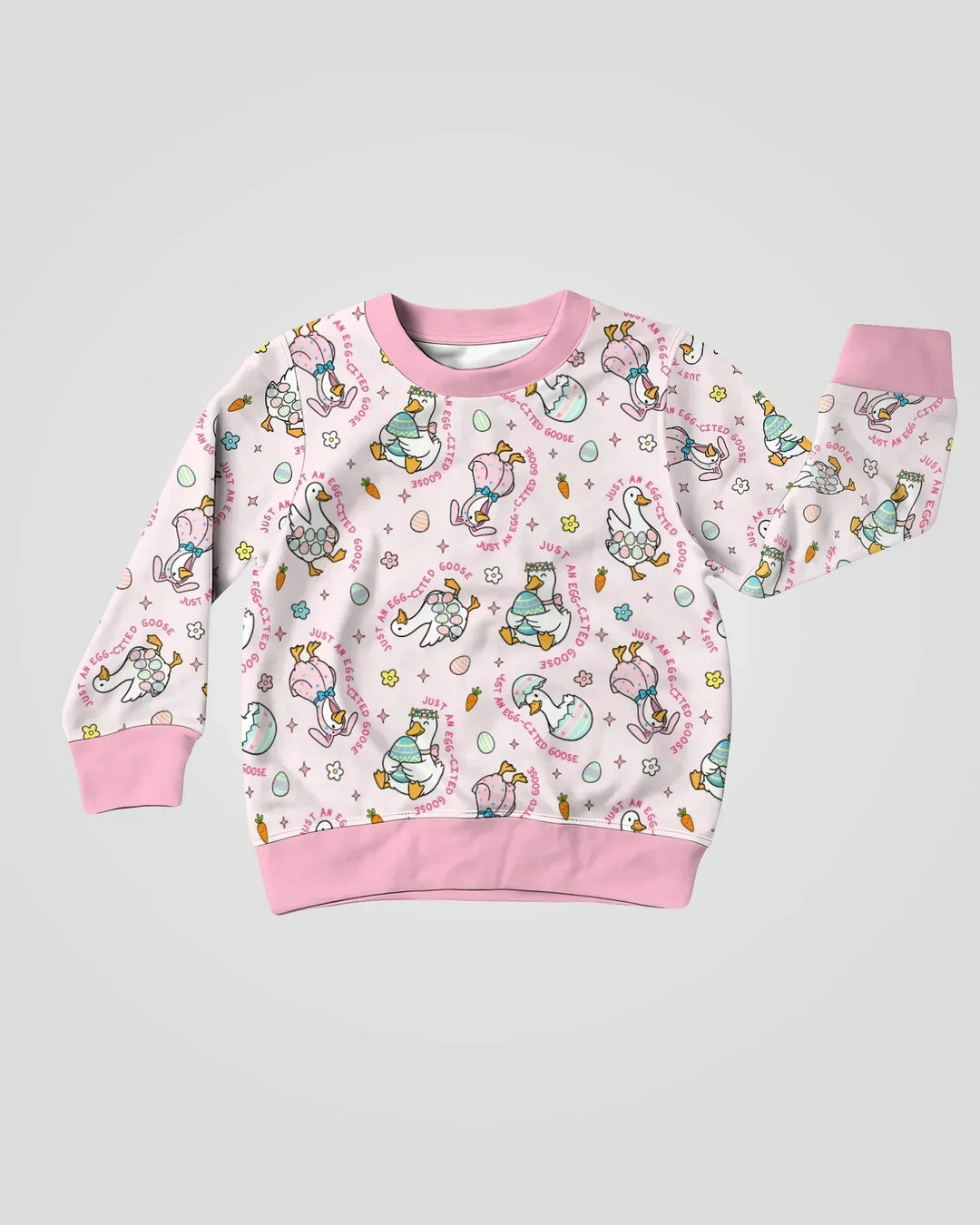 Easter Silly Goose Bamboo Crewneck Sweatshirt