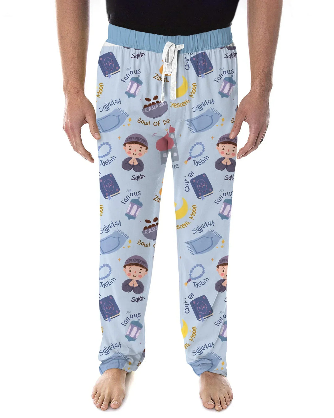 Happy Ramadhan Bamboo Men's Pajama Set