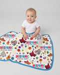 Fiesta Hispanic Heritage Month Bamboo Blanket