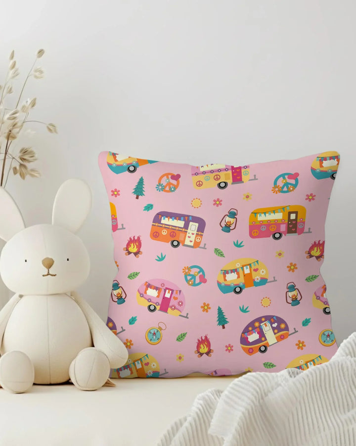 Happy Little Camper Bamboo Pillow Case