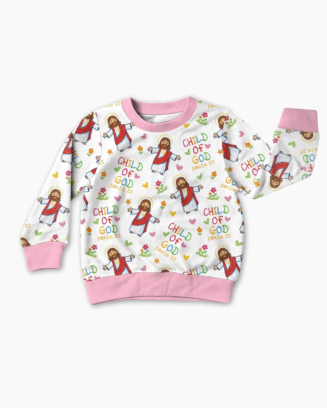 Jesus Loves Me Bamboo Crewneck Sweatshirt