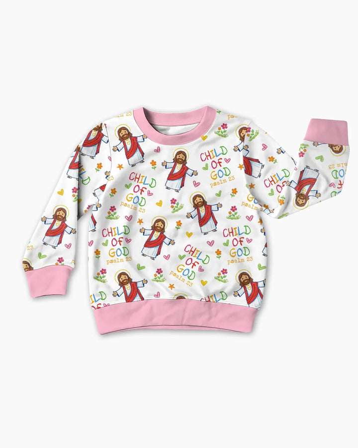 Jesus Loves Me Bamboo Crewneck Sweatshirt