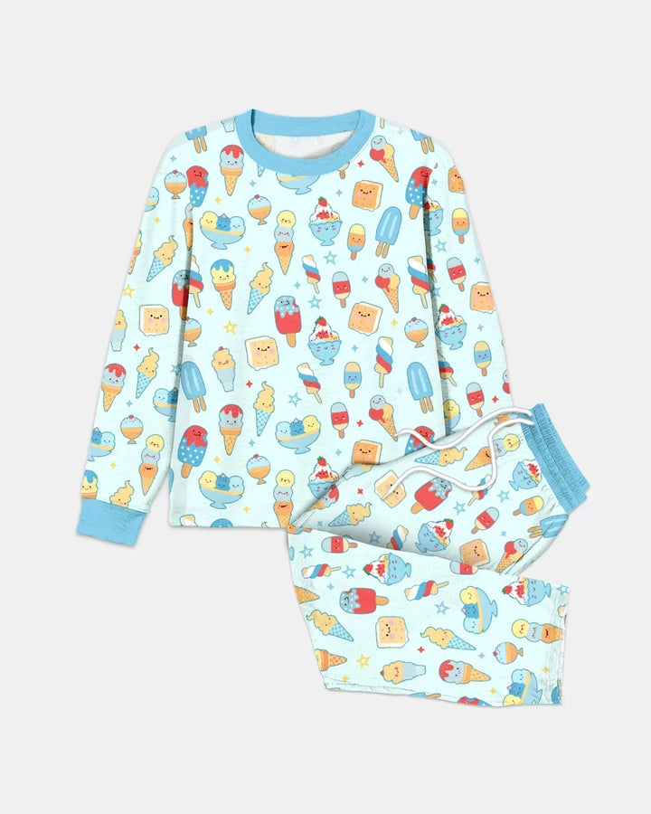 American Ice cream Bamboo Men's Pajama Set