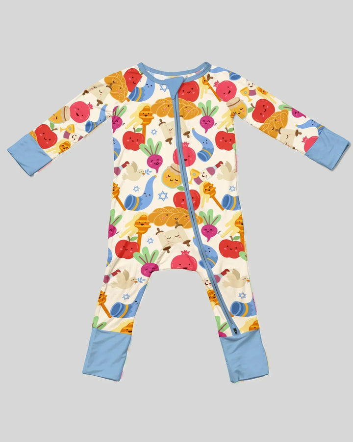 Shana Tova Rosh Hashanah Bamboo Convertible Zippy