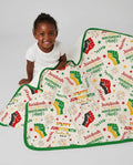 Happy Juneteenth Freedom Day Bamboo Blanket