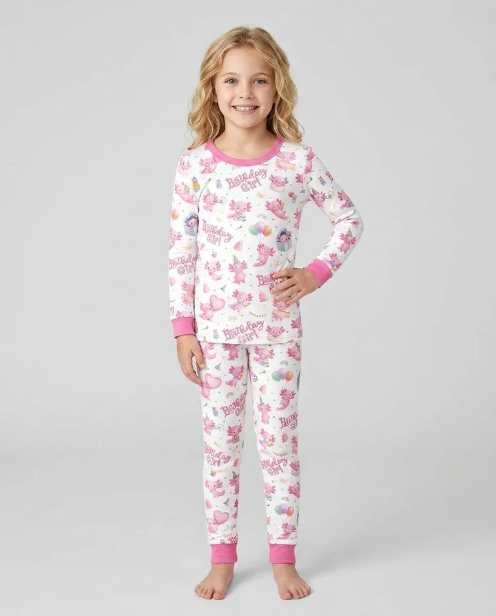 Template Bamboo Two Piece Long Sleeve Pyjamas Set